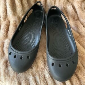 CROCS Women's Black Flats